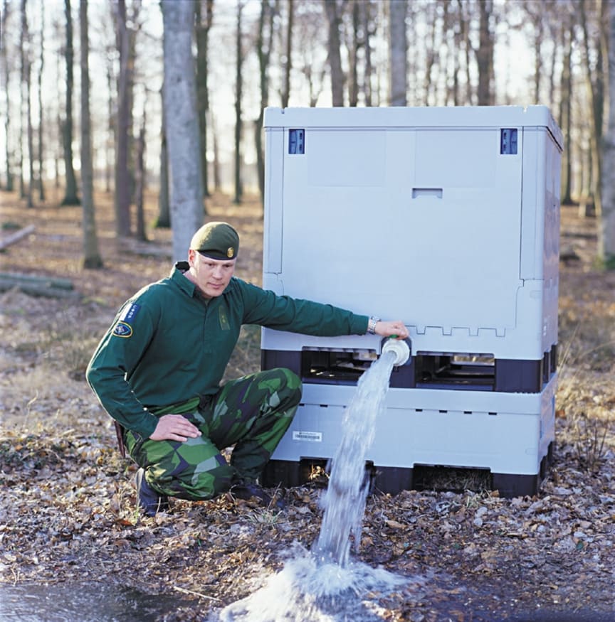Rýchle a jednoduché uskladnenie a preprava s IBC kontajnermi